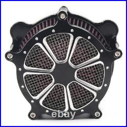 For Harley Touring Dyna Softail Heritage 1993-2007 Motorcycle Air Filter Cleaner