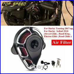 For Harley Touring Road King Electra Glide FLHR FLHT FLHX Air Cleaner Air Filter