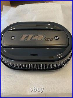 Genuine Harley OEM 17-22 CVO M8 Touring 114 Gloss Black Air Cleaner Assembly