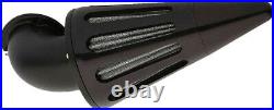 Harddrive Ram Air Filter Coned Black 4.5X12 120235