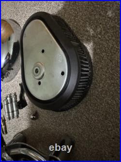 Harley Davidson 103 Stage 1 Air cleaner Filter Complete Kit Chrome Dyna + More