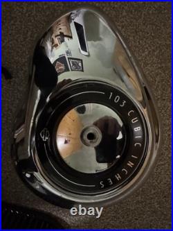 Harley Davidson 103 Stage 1 Air cleaner Filter Complete Kit Chrome Dyna + More