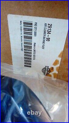 Harley Davidson Evo Fxr, Softail, Tourer Air Filter Backing Plate New 29134-90