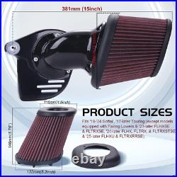 Heavy Breather Extreme Air Cleaner Filter For harley touring softail 2017-2022
