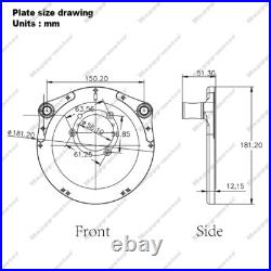 Hollow Cut Air Cleaner Filter For Harley Softail Slim Fatboy Heritage 00-15