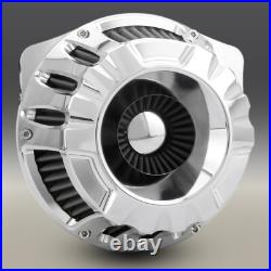 Hollow Cut Stage 1 Air Intake Filter Chrome For Harley Sportster Iron 883 1200 Hollow Cut Stage 1 Air Intake Filter Chrome For Harley Sportster Iron 883 1200
