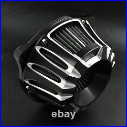 Invented Black Air filter Cleaner Element Fit For Harley M8 Touring 2017-2021