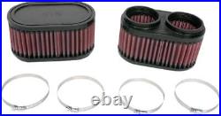 K&N Clamp On Air Filters For Yamaha FZR 750 R 1989-1992 Black/Red K&N Clamp On Air Filters For Yamaha FZR 750 R 1989-1992 Black/Red
