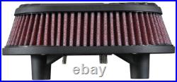 K&N Custom Air Filter Assembly with Cotton Material For Harley Davidson RK-3956 K&N Custom Air Filter Assembly with Cotton Material For Harley Davidson RK-3956