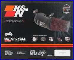 K&N Custom Air Filter Assembly with Cotton Material For Harley Davidson RK-3956 K&N Custom Air Filter Assembly with Cotton Material For Harley Davidson RK-3956