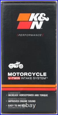 K&N Custom Air Filter Assembly with Cotton Material For Harley Davidson RK-3956 K&N Custom Air Filter Assembly with Cotton Material For Harley Davidson RK-3956