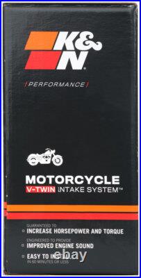 K&N Custom Air Filter Assembly with Cotton Material For Harley Davidson RK-3956 K&N Custom Air Filter Assembly with Cotton Material For Harley Davidson RK-3956