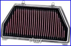 K&N High Flow Air Filter For Honda CBR600RR 2007-2024 Black/Red