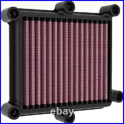 K&N High Flow Air Filter For Honda CMX 1100 2021-2024 Black/Red K&N High Flow Air Filter For Honda CMX 1100 2021-2024 Black/Red