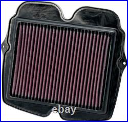 K&N High Flow Air Filter For Honda VFR 1200 F 2010-2016 Black/Red