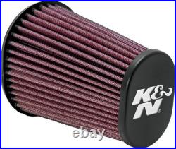 K&N Motorcycle Replacement Air Filter for Aircharger Air Intake Black / Red