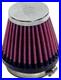 K-N-Motorcycle-Universal-Clamp-On-Air-Filter-Black-Red-RC234-01-lyg