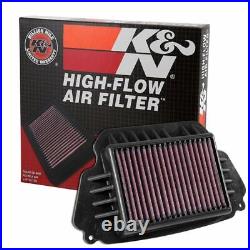 K&N Performance Motorcycle Air Filter for HA-6414 Honda CB 650 F 14-18