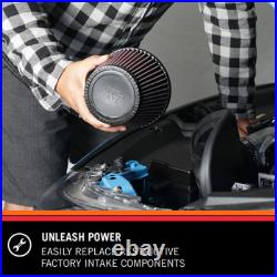 K&N RC-1824 Universal Clamp-On Air Filter Premium Quality Upgrade Performance