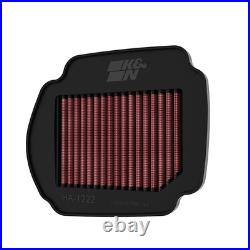 K&N Replacement Powersports Air Filter HA-1222 Washable and Reusable