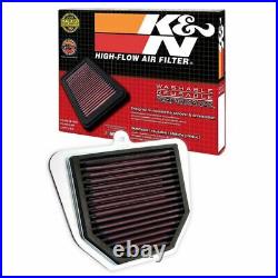 K&N YA-1006 Reusable High-Flow Motorcycle Air Filter for Yamaha FZ8-N 10-15