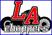 LA Choppers LA-2395-03B Air Cleaner Assembly, Standard Cross Cover Black H