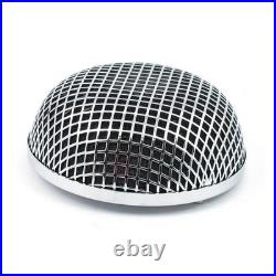 MCS Motorcycle Breather Style Air Cleaner Assembly Round Chrome For 90-17 BT MCS Motorcycle Breather Style Air Cleaner Assembly Round Chrome For 90-17 BT