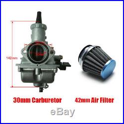 44 Mm Air Filter Foam Blue 45mm Air Filter Cleaner For 125cc 140cc
