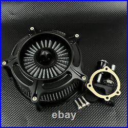 Matte Air Cleaner Gray Intake Filter Fit For Harley Sportster XL 1200 2004-2021