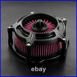 Matte Air Cleaner Red Intake Filter Fit For Harley Sportster XL 1200 2004-2021