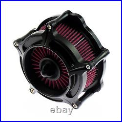 Matte Air Filter Cleaner Red Element Fit For Harley Sportster XL 1200 2004-2022