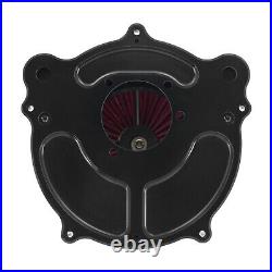 Matte Black Air Cleaner Filter Red Intake For Harley Road Electra Glide 00-2007