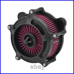 Matte Black Air Cleaner Filter Red Intake For Harley Street Road Glide 2008-2016 Matte Black Air Cleaner Filter Red Intake For Harley Street Road Glide 2008-2016