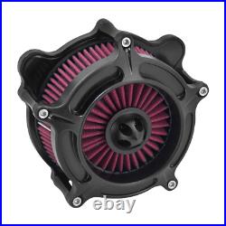 Matte Black Air Cleaner Filter Red Intake For Harley Street Road Glide 2008-2016 Matte Black Air Cleaner Filter Red Intake For Harley Street Road Glide 2008-2016