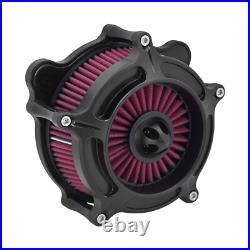 Matte Black Air Cleaner Filter Red Intake For Harley Street Road Glide 2008-2016 Matte Black Air Cleaner Filter Red Intake For Harley Street Road Glide 2008-2016