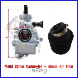 Molkt 26mm Carburetor Carb Air Filter For SSR 125 140 150 cc CRF50 Pit Dirt Bike