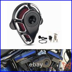 Motorcycle Air Cleaner Filter Adjustable For Harley Dyna Deluxe FLSTN FXD FXST
