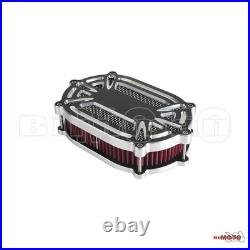 Motorcycle Air Cleaner Filter For Harley Sportster XL1200N XL50 XL883 2007-2012