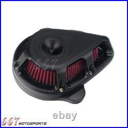 Motorcycle Air Cleaner Filter For Harley Touring Electra Glide Dyna FXDL Softail