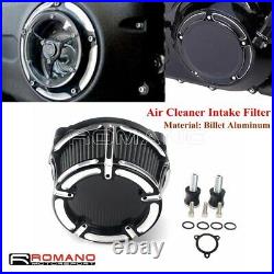 Motorcycle Air Cleaner Filter For Harley Touring Road Glide 2008-16 Dyna Softail