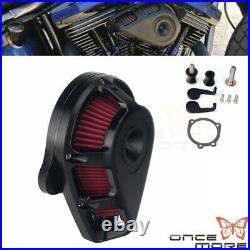 Motorcycle Air Cleaner Intake Filter Adjustable For Harley XL Sportster 2004-up