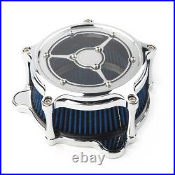 Motorcycle Air Cleaner Intake Filter For Harley Dyna Softail Touring Glide 47