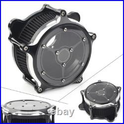 Motorcycle Air Cleaner Intake Filter For Harley Dyna Softail Touring Glide 48