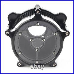 Motorcycle Air Cleaner Intake Filter For Harley Dyna Softail Touring Glide 48