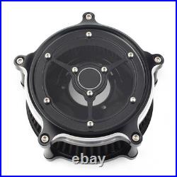 Motorcycle Air Cleaner Intake Filter For Harley Dyna Softail Touring Glide 48