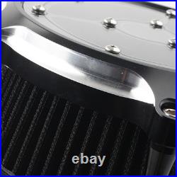 Motorcycle Air Cleaner Intake Filter For Harley Dyna Softail Touring Glide 48