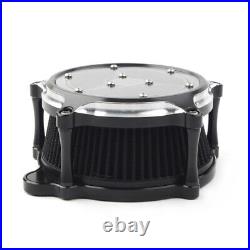 Motorcycle Air Cleaner Intake Filter For Harley Dyna Softail Touring Glide 48 po