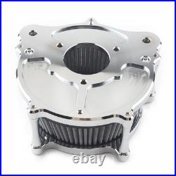 Motorcycle Air Cleaner Intake Filter For Harley Electra Street Glide 2008-2016