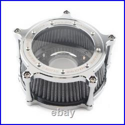 Motorcycle Air Cleaner Intake Filter For Harley Electra Street Glide 2008-2016