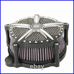 Motorcycle Air Cleaner Intake Filter For Harley Street Electra Glide Fatboy